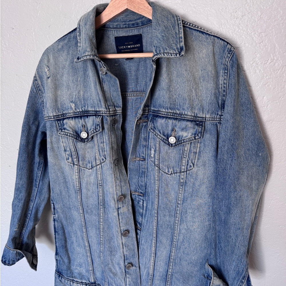 Lucky Brand Light Blue Jean Jacket